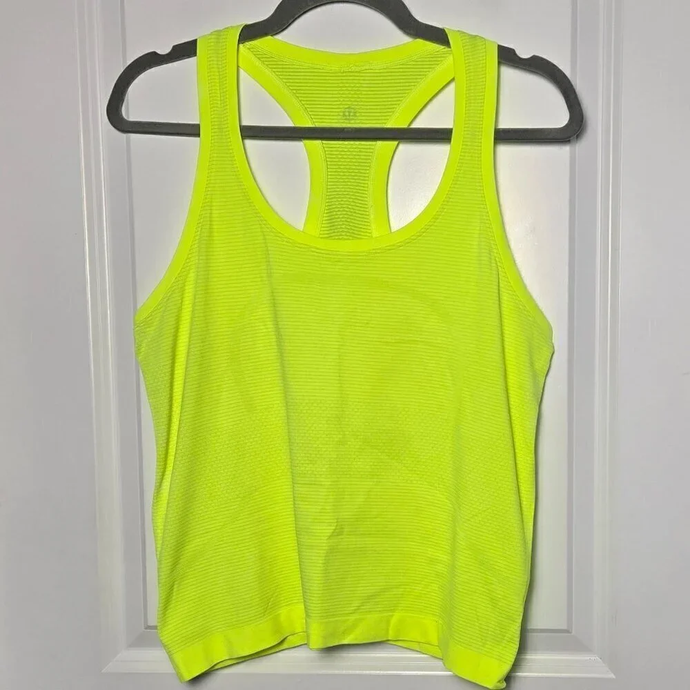 Lululemon Swiftly Tech Racerback 2.0 *Race Length - 10 Hightlight Yellow